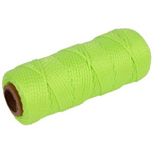 Touw/uitzetkoord groen 1,5 mm x 50 meter Groen