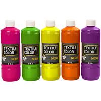 Creativ Company Textile Color Semi-dekkende Textielverf, 5x500ml