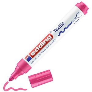 Edding textielmarker 4500 neon roze