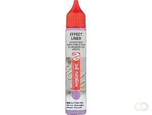 Talens Art Creation effect liner, glitter roze