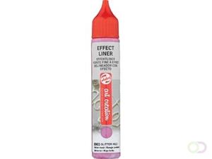 Talens Art Creation effect liner, glitter rood