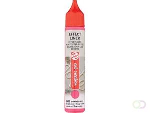 Talens Art Creation effect liner, sprankelend rood