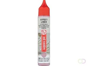 Talens Art Creation effect liner, glitter koper