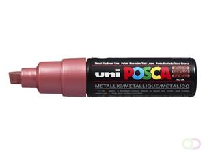 uni POSCA-Marker PC-8K 8mm rot-metallic