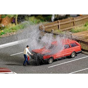 7881 H0 Volkswagen Passat motorbrand met figuur