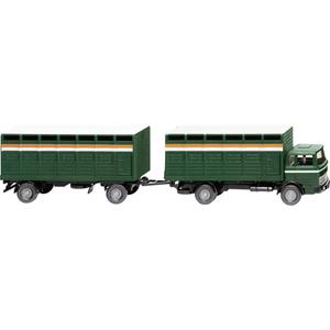 Wiking 056503 H0 Mercedes Benz Veetransport-hangertrein