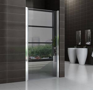 Aqua Splash Nisdeur Met Profiel 60/70/80/90/100X200 cm 8 mm VeiligheidsglasNisdeur Met Profiel 60/70/80/90/100X202 cm 8 mm Veiligheidsglas - 60x202 cm