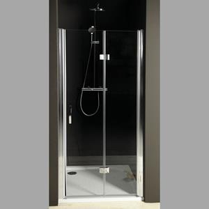 Gelco ONE Bi-fold douchedeur 90cm, helder glas