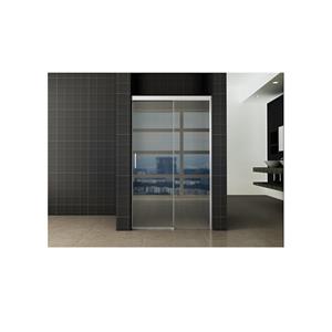 Boss & Wessing BWS Nisdeur Softclose 2.0 Douchedeur 110x200 cm 8mm Aluminium NANO Coating