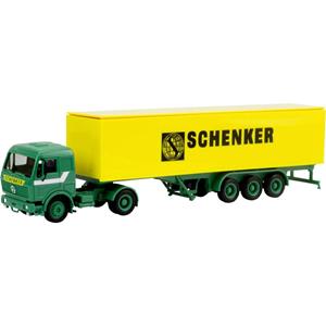 H0 Mercedes Benz S Koffer-Sattelzug  Schenker