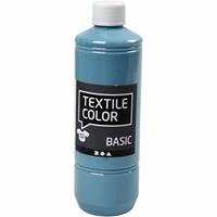 Creotime textielverf Basic 500 ml lichtblauw