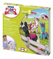 FIMO kids Modellier-Set Form & Play , Pony, , Level 2