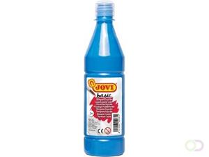 Jovi plakkaatverf, fles van 500 ml, cyaanblauw