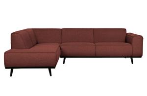 BePureHome Statement Hoekbank Links BouclÉ Chestnut