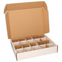 Shoppartners Hobby/knutsel materiaal sorteerdozen/opbergdozen met 20 vakjes - Opbergbox