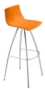 ABC Kantoormeubelen Barkruk modern oranje