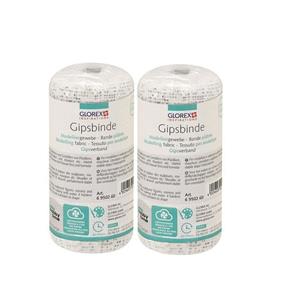 2x rollen Keratex gipsverband 2 meter x 10 cm - Hobbybasisvoorwerp