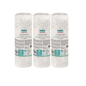 3x rollen Keratex gipsverband 2 meter x 16 cm - Hobbybasisvoorwerp