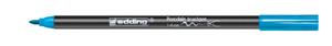 Edding porselein penseelstift e-4200, lichtblauw