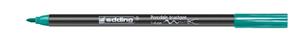 Edding porselein penseelstift e-4200, turquoise