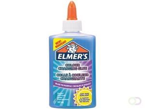 Elmer's magische vloeibare lijm flacon van 147 ml, blauw/paars