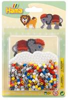 Hama strijkkralenset Wild Animals Blister olifant 452 delig