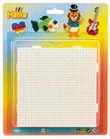 Hama legbord Blister vierkant 18 x 12 x 3 cm wit 4 stuks