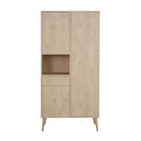 Quax kledingkast Cocoon - 96x196x58 - Houtlook:Licht hout