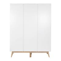 Quax Trendy Schrank 3 Türen 152 x 198 cm, Weiß