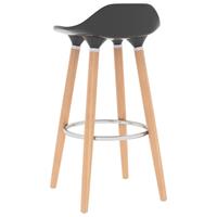vidaXL Barhocker 2 Stk.  Anthrazit
