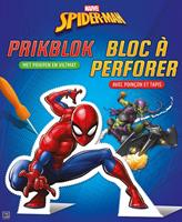 prikblok Spider Man 18,3 x 22,3 cm blauw/rood