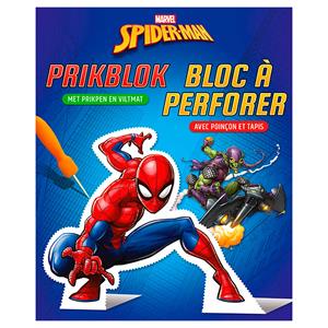 prikblok Spider Man 18,3 x 22,3 cm blauw/rood