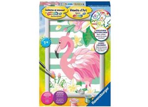 Ravensburger Schilder Op Nummer Flamingo