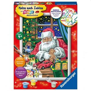 Ravensburger Schilder Op Nummer Kerstman Kerstwerkplaats