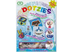 Top1Toys Hobbydoos Dotzies Diamond Art Blauw