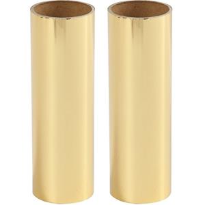 3x rollen gouden hobby transfer folie 50 cm knutselmateriaal -