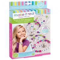 Make It Real Blokletter Armbanden Maken