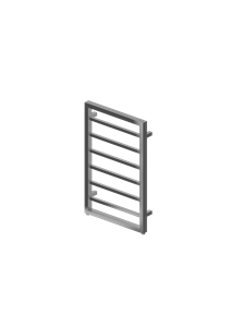 eastbrook Ryton radiator 80 x 50cm 168 watt chroom