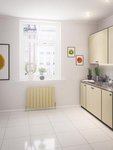 eastbrook Malmesbury radiator 85 x 60cm 949 watt cappuccino