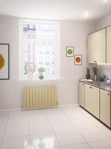 eastbrook Malmesbury radiator 104 x 60cm 1157 watt cappuccino