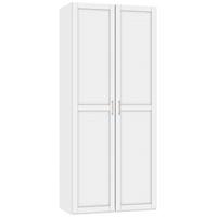 STOCK kledingkast 2-deurs - wit - 236x101,9x56,5 cm