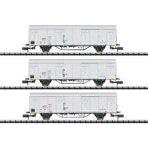 minitrix 15316 N set goederenwagens kuhlzug van de DR Ibblps