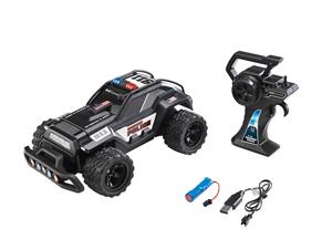 Highway Police Zwart RC auto Elektro Hulpdienstvoertuig RTR 2,4 GHz