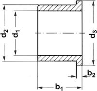 Reely Bundbuchse Innen-Durchmesser: 4mm Außen-Durchmesser: 8mm Breite: 4.5mm