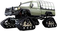 Amewi AMXRock RCX10BTS Scale Crawler Pick-Up mattgrün 1:10, RTR Brushed 1:10 RC Modellauto Elektro