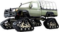 Amewi AMXRock RCX10PTS Scale Crawler Pick-Up mattgrün 1:10, RTR Brushed 1:10 RC Modellauto Elektro