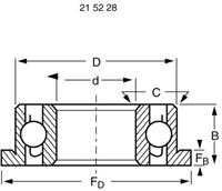 Reely Rillenkugellager radial Chromstahl Innen-Durchmesser: 5mm Außen-Durchmesser: 10mm Drehzahl (m