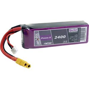 Hacker Modellbau-Akkupack (LiPo) 2400 Zellen-Zahl: 3