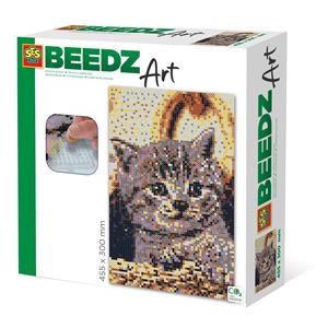 Ses BEEDZ: Strijkkralen Poes