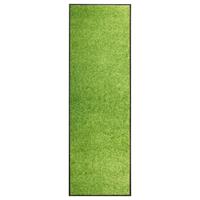 vidaXL Deurmat wasbaar 60x180 cm groen